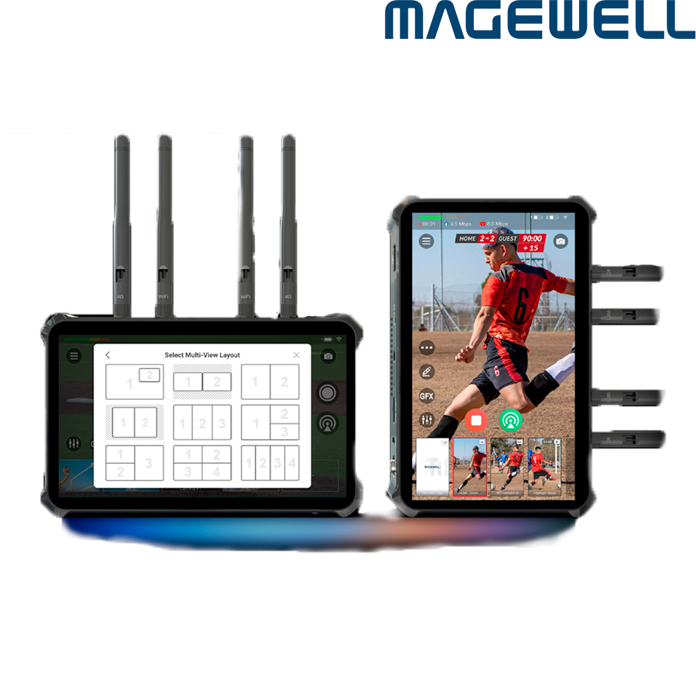 Magewell Director One - Monitor grabador con mezclador y Streaming Magewell Director One - Monitor grabador con mezclador y Streaming